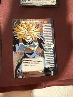 Trunks 1-3 + HT Cell Saga DBZ CCG Personality Card Set Dragon Ball Z Unlimited - Image 5