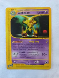 Pokemon Alakazam TCG Skyridge Card 2/144 Regular Rare - Image 1