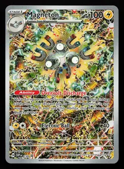 Magneton 159 Holo Illustration Rare Scarlet & Violet Promo Pokemon Card - Image 1