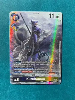 1x P-223 Kuzuhamon Box Topper Promo Time Stranger Digimon Card Game x1 - Image 1