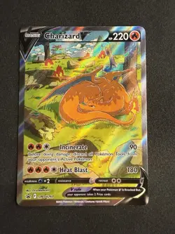 Pokemon TCG Charizard V SWSH260 SWSH: Sword & Shield Promo Cards Holo - Image 1