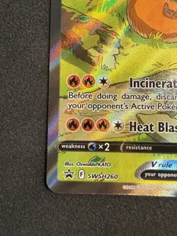 Pokemon TCG Charizard V SWSH260 SWSH: Sword & Shield Promo Cards Holo - Image 4