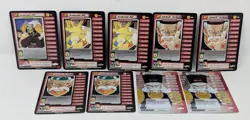 DBZ Dragon Ball Z Android 20 - 9 Card Personality Lot - Score - Hi-Tech Holo! - Image 1