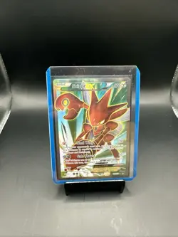 Pokemon TCG Scizor EX Full Art Ultra Rare Holo Card 119/122 Breakpoint - Image 3