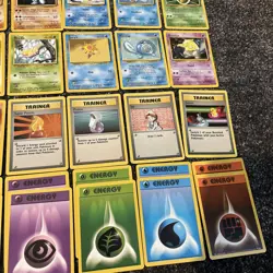 Base Set Pokemon Cards Bundle x 36 ok - Near Mint Condition 1999 WOTC - Image 5