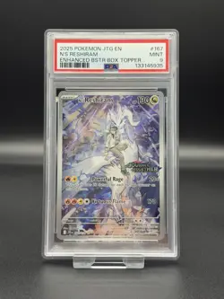 N’s Reshiram 167/159 PSA 9 Stamped Journey Together Pokemon Promo Card - Image 1
