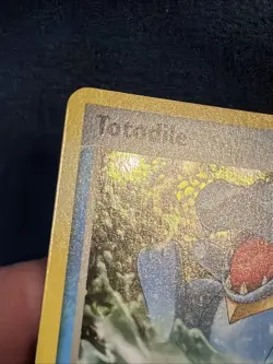 Totodile Pokemon Unseen Forces #78/115 Reverse Holo STAMP Pokemon Card NM - Image 2