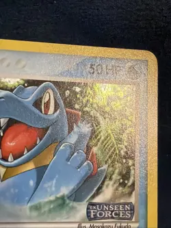 Totodile Pokemon Unseen Forces #78/115 Reverse Holo STAMP Pokemon Card NM - Image 3