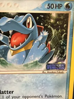 Totodile Pokemon Unseen Forces #78/115 Reverse Holo STAMP Pokemon Card NM - Image 4