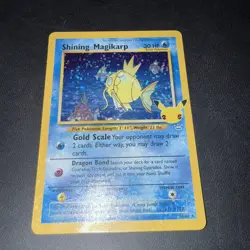 Pokemon TCG Celebrations Shining Magikarp Holo Card 66/64 NM with HOLO BLEED - Image 2