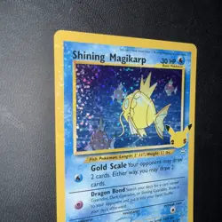 Pokemon TCG Celebrations Shining Magikarp Holo Card 66/64 NM with HOLO BLEED - Image 3