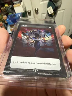 Riftbound Fist Bump Buff Double Sided Promo Card (EXCLUSIVE) Riot - Image 2