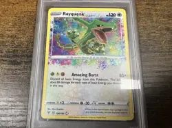 PSA 10 2020 POKEMON SWSH RAYQUAZA VIVID VOLTAGE CARD # 138 - Image 4
