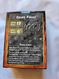 Rage Across Las Vegas Trading Card Board Game Silver Fangs Starter Deck OOP - Image 2