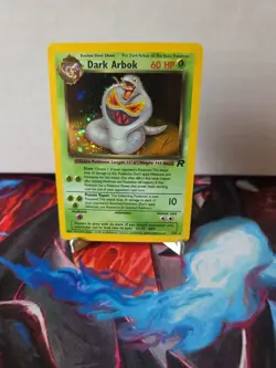Pokemon Dark Arbok Holo Rare TCG Card 2/82 Unlimited, Near Mint Condition - Image 1