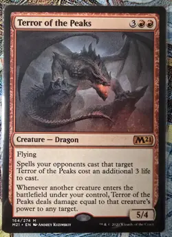 Terror of the Peaks, Core Set 2021, Regular, #164, MTG, MINT - Image 1