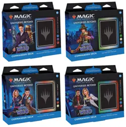 MTG Magic the Gathering Doctor Who Commander Decks ALL 4 FACTORY SEALED! - Image 1