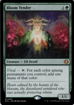 MTG Bloom Tender (166) | NM | Lorwyn Eclipsed {ECL} - Image 1