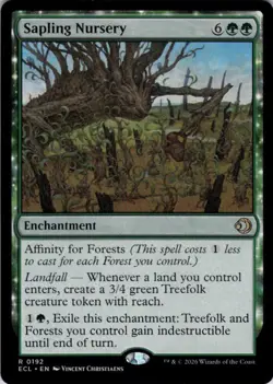 MTG Sapling Nursery (192) | NM | Lorwyn Eclipsed {ECL} - Image 1
