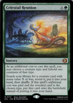MTG Celestial Reunion (170) | NM | Lorwyn Eclipsed {ECL} - Image 1