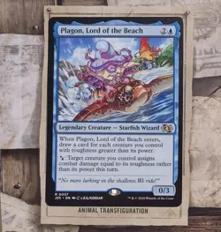 Plagon Lord of The Beach (Anime) Foundations Jumpstart NM MTG - Image 1