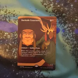 MTG Dockside extortionist Mythic rare Avatar the last airbender - Image 1