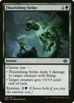 FLOURISHING STRIKE X 4 N/M MODERN HORIZONS 2 MAGIC THE GATHERING - Image 1