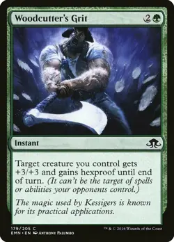 WOODCUTTER'S GRIT X 4 N/M- ELDRITCH MOON MTG - Image 1