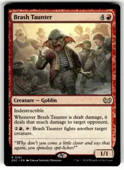 Duskmourn: House of Horror Commander Brash Taunter Commander/Rare - Image 1