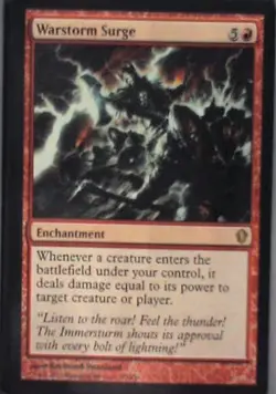 Warstorm Surge - Commander 2013: #129, Magic: The Gathering Lp C287 - Image 1