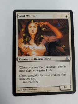 1x - Soul Warden - MTG - 10th Edition - LP - Image 1