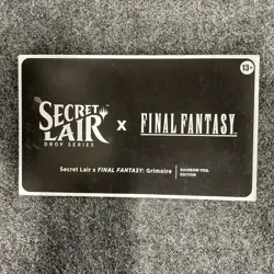 MTG Secret Lair X Final Fantasy: Grimoire Rainbow Foil - Image 3