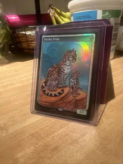 Ocelot Pride Textless Foil Full-art Store Championship Promo - Image 1