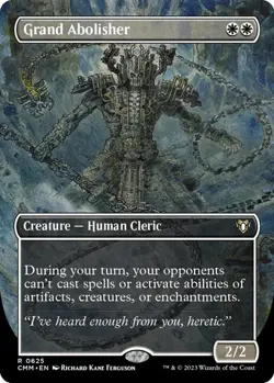 Grand Abolisher (Borderless) 625 MTG NM - Commander Masters - Image 1