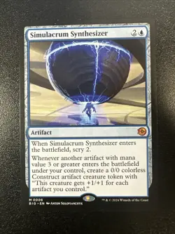 Simulacrum Synthesizer Outlaws of Thunder Junction: the Big Score Regular NM JL - Image 1