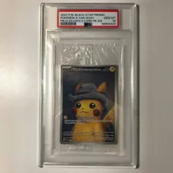 PSA 10 Pikachu With Grey Felt Hat - 085 - Pokemon X Van Gogh Sealed 433 - Image 1