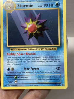 Starmie 31/108 Rare (Non-Holo) - XY Evolutions - Pokemon TCG 2016 - Image 4