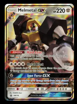 Pokemon Card Melmetal GX SM178 Black Star Promo Rare Holo Foil NM 2019 - Image 1