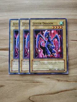Yu-Gi-Oh! - Luster Dragon 3X - Full Playset - Image 1