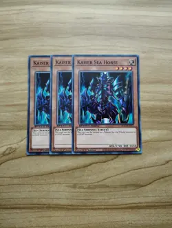 Yu-Gi-Oh! - Kaiser Sea Horse 3X - Complete Playset - Image 1