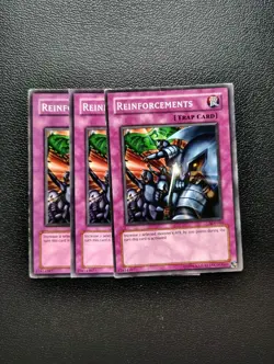 Yu-Gi-Oh - Reinforcements - Full Playset X3 - Image 1