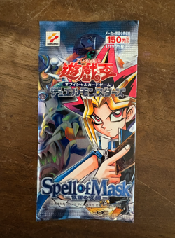 Yu-Gi-Oh Spell Of Mask Japanese Booster Pack Factory Sealed TCG - Image 1