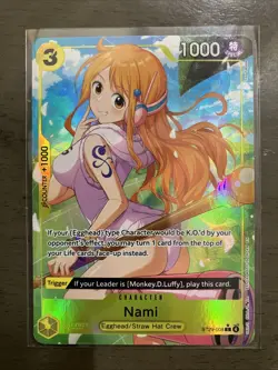 Nami (Alt Art) ST29-008 Egghead Starter Deck Parallel One Piece Tcg English NM! - Image 1