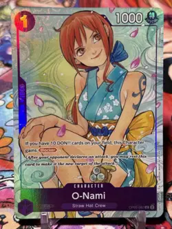 O-NAMI - One Piece TCG OP05-062 - PROMO - Illustration Box Vol. 1 - Image 1