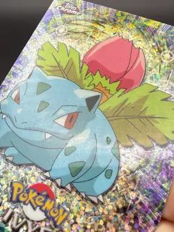 Pokemon Topps Chrome Ivysaur Sparkle Card - Image 3