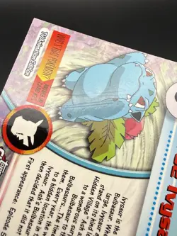 Pokemon Topps Chrome Ivysaur Sparkle Card - Image 5
