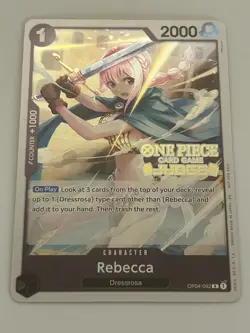 Rebecca (Judge Pack Vol. 6) OP04-092 One Piece Promotion Cards Foil - Image 2