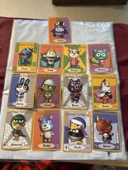 Lot Of 13 Nintendo Animal Crossing E-Reader Card 2002 GBA - Image 2