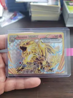 Pokemon TCG XY Arcanine Break Black Star Promo Card XY180 - Image 1