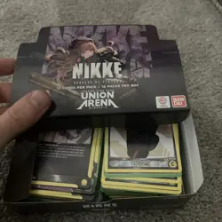 READ DISC!!! Union Arena Goddess of Victory: NIKKE Booster Box no chase cards - Image 1